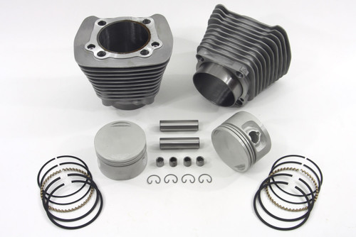 Motorshop - Replica 1200cc Cylinder and Piston Kit Silver