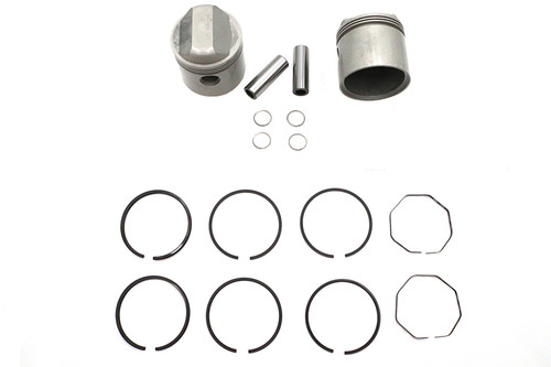 Motorshop - Replica 1000cc 3-3/16 inch Piston Set .070 Oversize