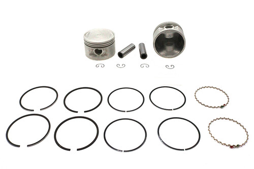 Motorshop - Replica 1200cc 3-1/2 inch Piston Set .005 Oversize