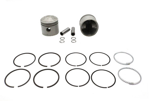 Motorshop - Replica 74 inch Overhead Valve 3-7/16 inch Piston Set .050 O
