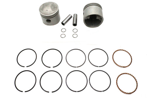 Motorshop - 74 inch Overhead Valve 3-7/16 inch Piston Set Standard Size