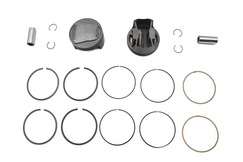 Ultima #93-180 - 107 inch Ultima 4 inch Bore Piston Set Standard