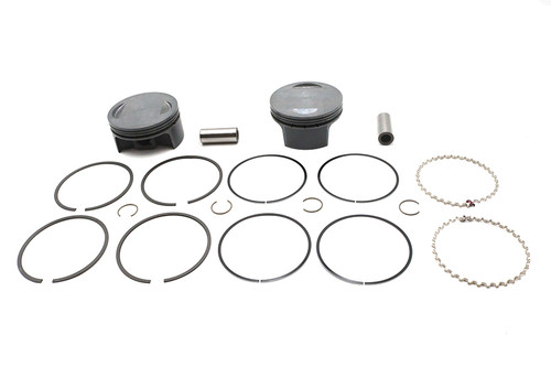 Ultima #93-982 - 130 inch Ultima 4.400 inch Bore Piston Set .010 Oversize