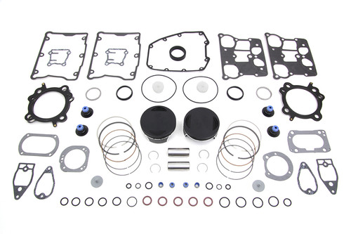 Wiseco #VT2790 - 103 inch Twin Cam Flat Top Piston Kit Standard