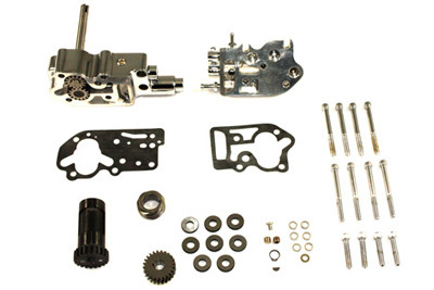 Sifton - Chrome Oil Pump Assembly with Breather