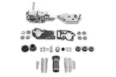 Sifton - Chrome Oil Pump Assembly with Breather