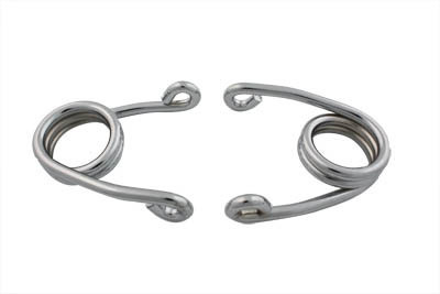 V-Twin #28-0009 - Chrome 3 inch Torsion Seat Spring Set