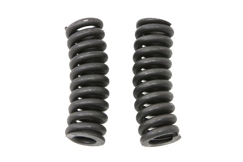 V-Twin #23-0221B - Black Upper Spring Fork Springs
