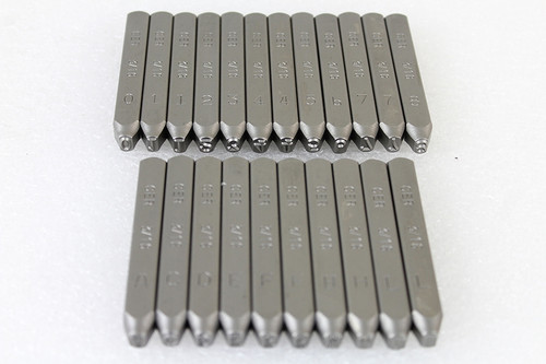 Motorshop - Motor Number Stamp Set