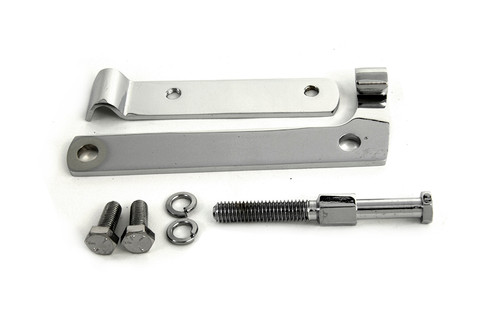 Motorshop #13433 - Transmission Mount Adjuster Kit Chrome
