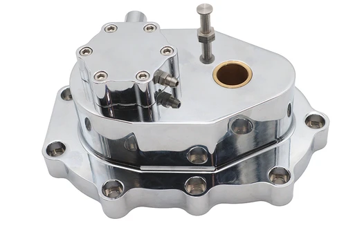 V-Twin #79055 - Hydraulic Kick Starter Cover Chrome