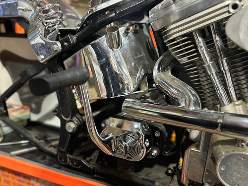 V-Twin - Chrome Kick Starter Kit