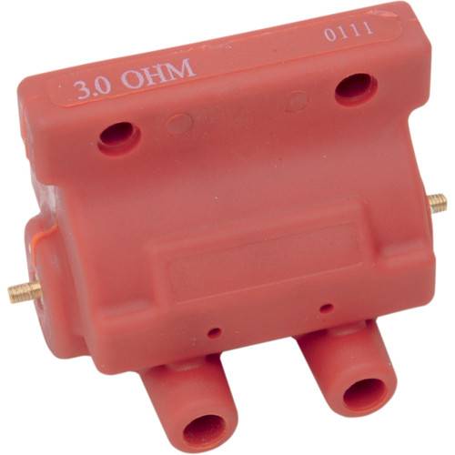 Drag Specialties - Ignition Coil - 42 Ohm - Red