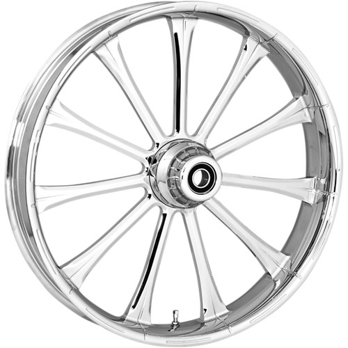 RC Components #233759031A14122 - Wheel - Exile - Front - Dual Disc/with ABS - Chrome - 23x3.75