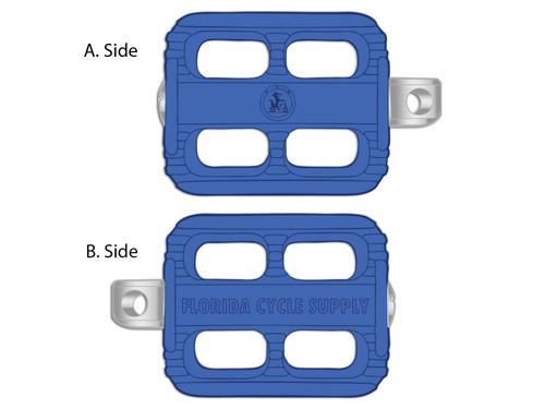 V-Twin - Kick Starter Pedal Assembly Blue