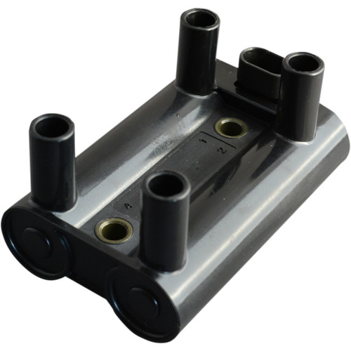 Drag Specialties - Dual-Fire Ignition Coil - Black - Harley Davidson