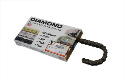 Diamond Chain #DMD-530-1R-108N - Standard .530 108 Link Chain