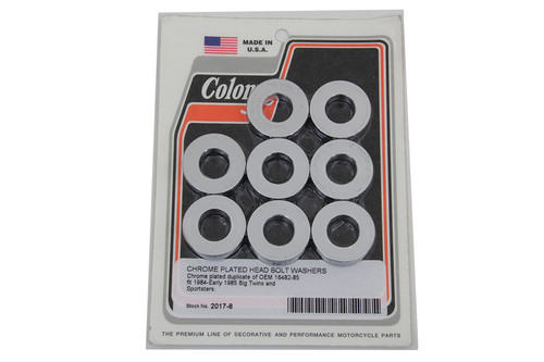 Colony #41-112 - Head Bolt Washer Chrome