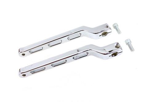 V-Twin #33600001 - Extended Heel Toe Shifter Lever Set Chrome