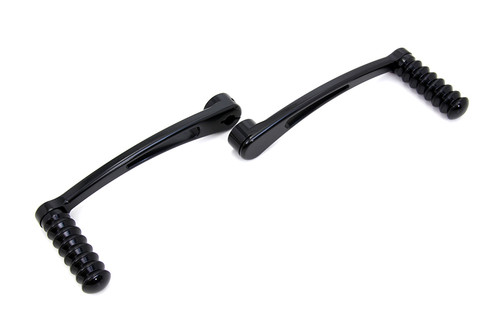 V-Twin #77512B - Black Heel Toe Shifter Lever Set