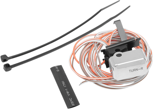 Switch Kit - Right-Side - Turn Signal - Chrome