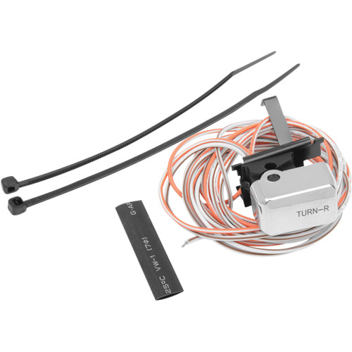 Drag Specialties - Handlebar Switch Kit - Right-Side - Turn Signal - Chrome