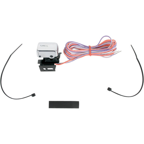 Drag Specialties - Handlebar Switch Kit - Left-Side - Turn Signal - Chrome