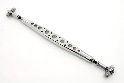 Wyatt Gatling - Chrome Drilled Shifter Rod, 2 inch Extended