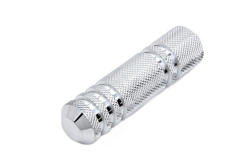 V-Twin - Chrome Knurled Five Grooved Shifter Peg