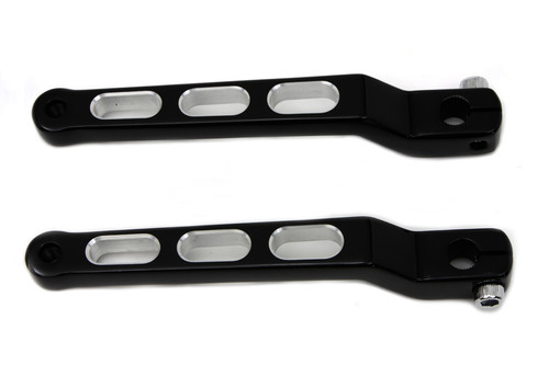 V-Twin - Heel Toe Shifter Set Black