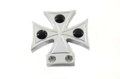 V-Twin - Billet Brake Pedal Pad Maltese Style