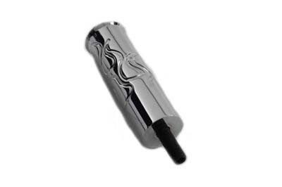 V-Twin #77580 - Shifter Footpeg Flame Style