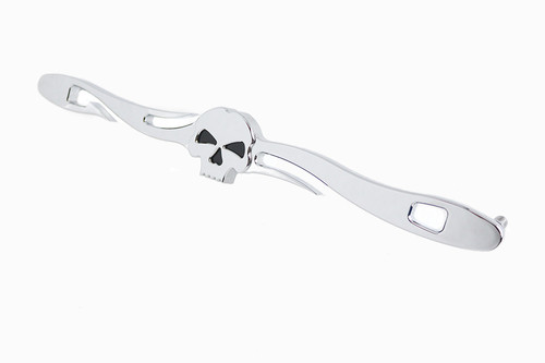 V-Twin #78290 - Chrome Shifter Rod Skull Style
