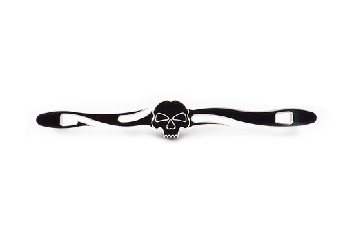 V-Twin #78290B - Black Shifter Rod Skull Style