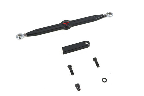 V-Twin - 12 inch Skull Shift Rod Kit Black