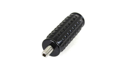 V-Twin #78071B - Black Grained Shifter Peg