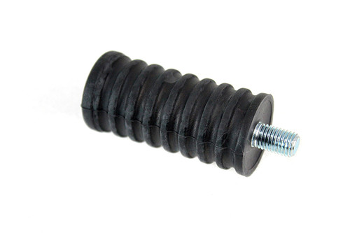V-Twin #70204 - Shifter Footpeg Black Rubber