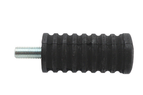 V-Twin - Shifter Footpeg Black Rubber