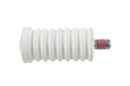 V-Twin #70204FW - Retro Rubber Shifter Peg White