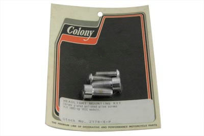 Colony - Headlamp Mount Kit Polished