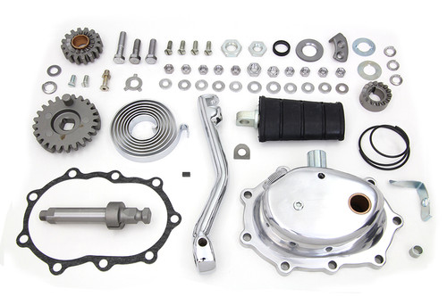V-Twin #19500 - Complete Kick Starter Kit Polished