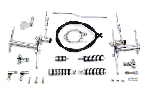 V-Twin - Partial Forward Control Kit Chrome