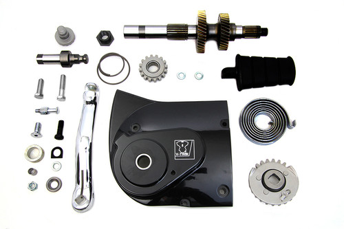 V-Twin - Kick Starter Conversion Kit Black