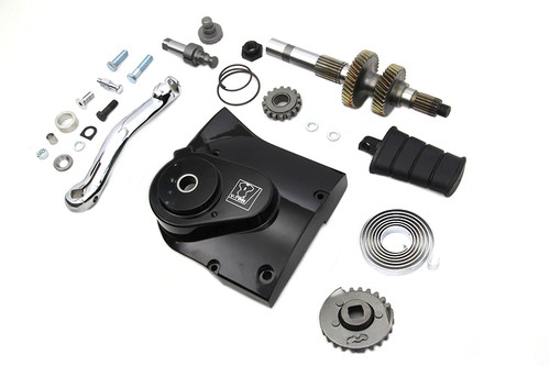 V-Twin - Kick Starter Conversion Kit Black
