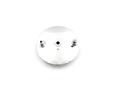 Motorshop - Rear Brake Backing Plate Kit Chrome
