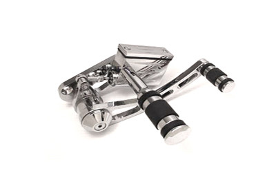 V-Twin #35-0153 - Billet Forward Control Kit Chrome