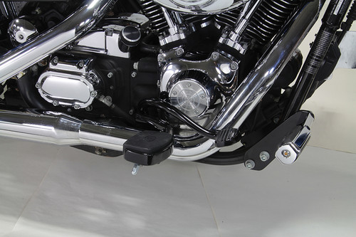 V-Twin #056336 - Black Further Forward Mid Control Kit
