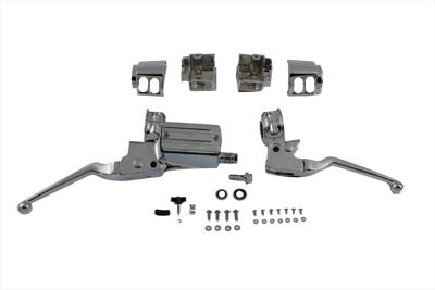 V-Twin #07-0540 - Chrome Handlebar Control Kit