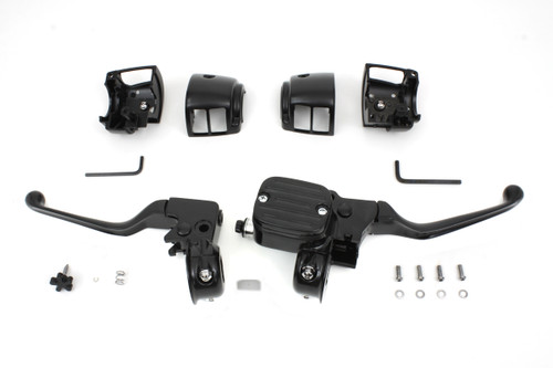 V-Twin #07-0641NMB *10S - Handlebar Control Kit Black