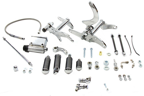 V-Twin - Factory Sample Daniel Boone Forward Control Kit Chrome